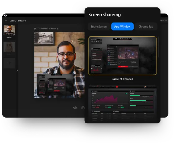 Screen and window capture — MultiStream